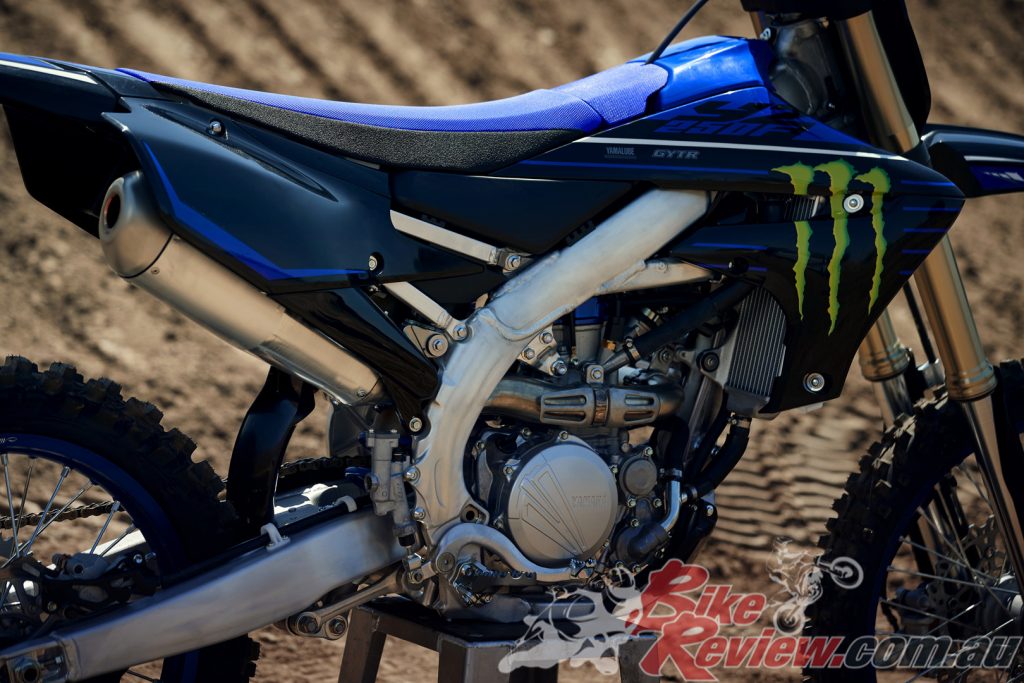 Also new for 2021, the YZ250F and YZ450F will be offered in special Monster Energy Yamaha Racing Editions.