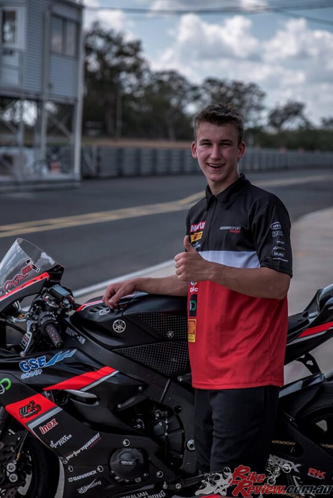 "I've been training harder than ever and I feel really good on the bike..." Oli Bayliss, Cube Racing