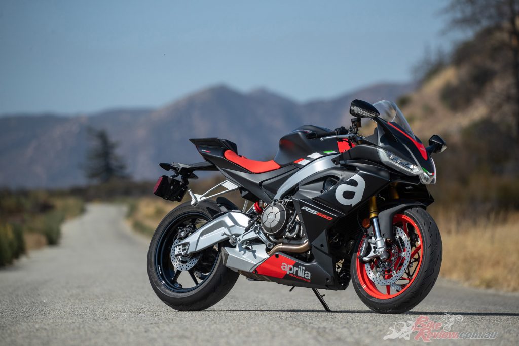 The Aprilia RS 660 arrives Down Under in March 2021, with an expected price tag of $18,500 to $19,000 Ride Away.
