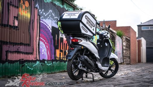 Receive a free Scooterbox with the new Peugeot Tweet 125 Pro