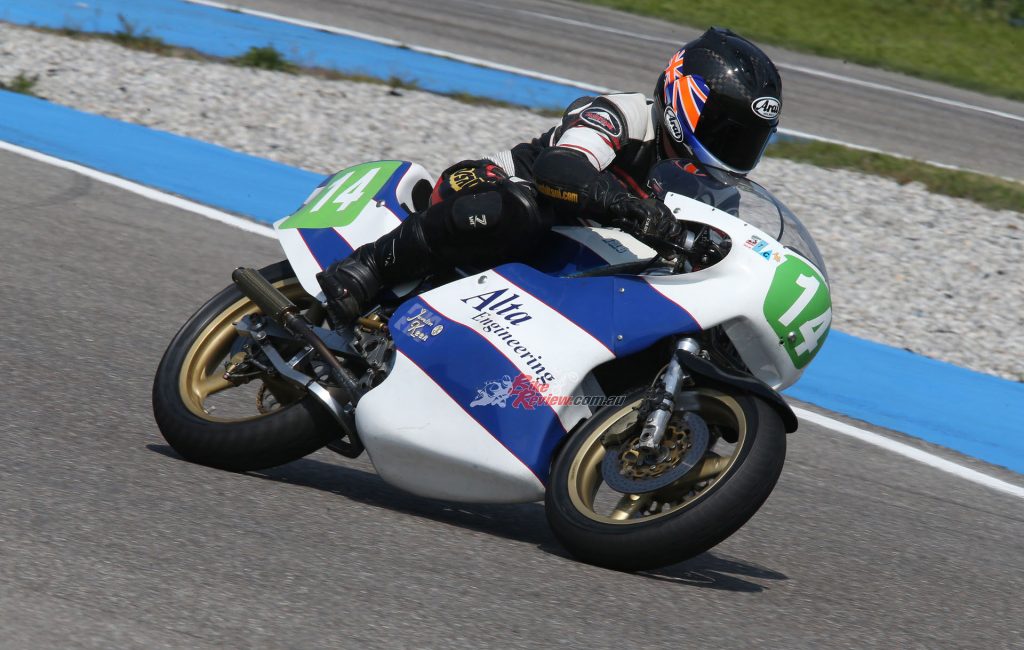 Special thanks to Manfred John and his Klassik Motorsport organisation team, who enabled Alan to do the test rides during practice for the Franciacorta round last year.