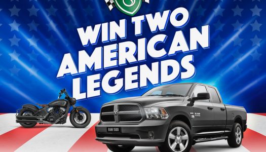 Win A Ram 1500 & Indian Scout Bobber with Shannons