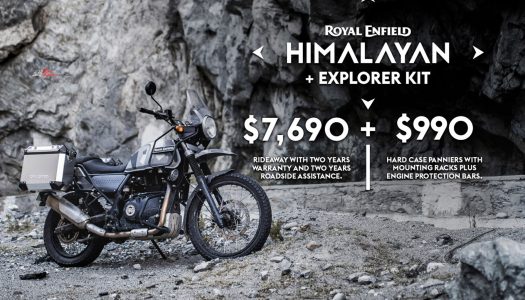 Royal Enfield offer special Himalayan package