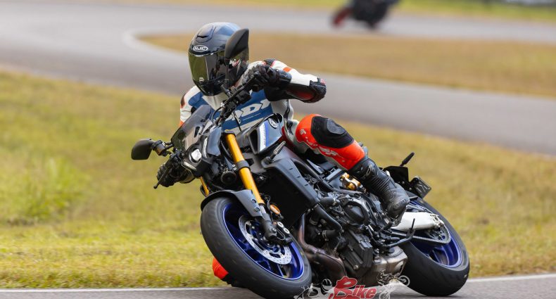 Jeff Ware on the MT-09SP.