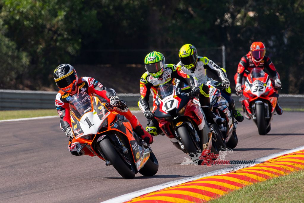 The format for the Merlin Darwin Triple Crown sees the Alpinestars Superbikes race three times over two days- a change to the usual two races on the Sunday.