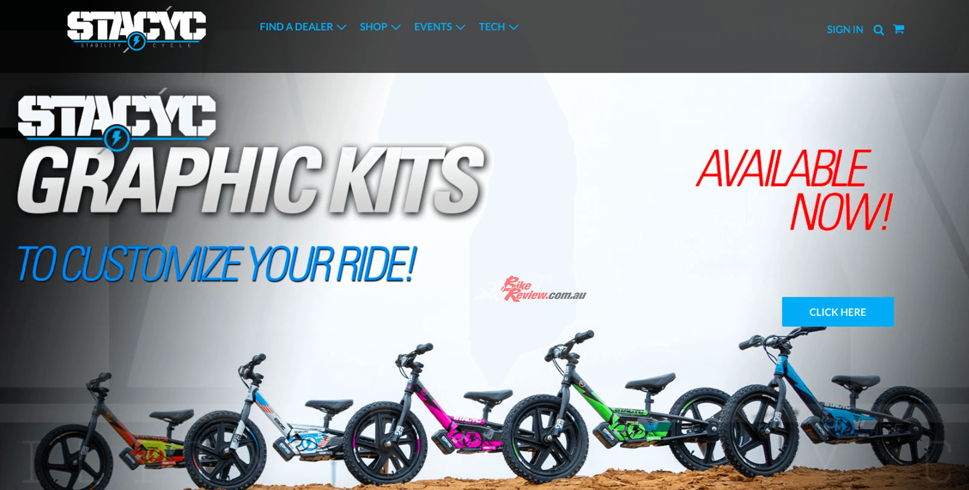 STACYC Australian Website And Store Locator Now Live Bike Review