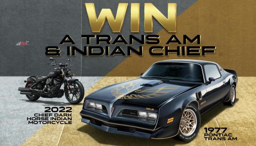 Win A Pontiac Trans Am & Indian Motorcycle With Shannons