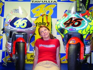 Heather and Jeff are huge Rossi fans and travelled to Tavullia in an era when wild scooters ruled!