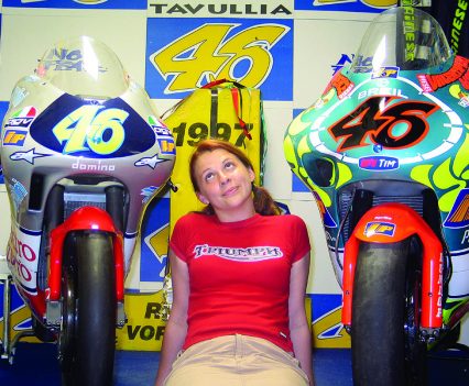 Heather and Jeff are huge Rossi fans and travelled to Tavullia in an era when wild scooters ruled!
