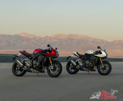 .... And of course their latest gorgeous creation, the New Speed Triple 1200 RR.