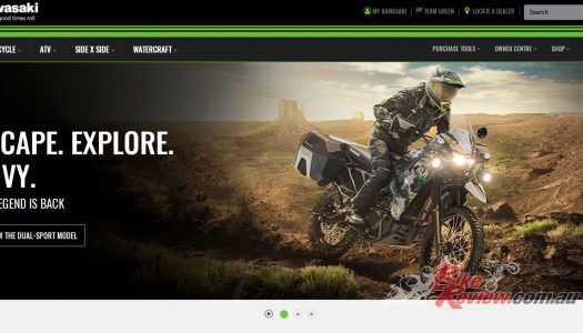 All-New Easy-Use Kawasaki Australia Website Unveiled!