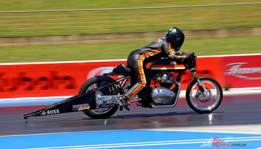 Revelry Racing Score Podium Finishes In NSW Drag Racing Series on Royal Enfield 650’s