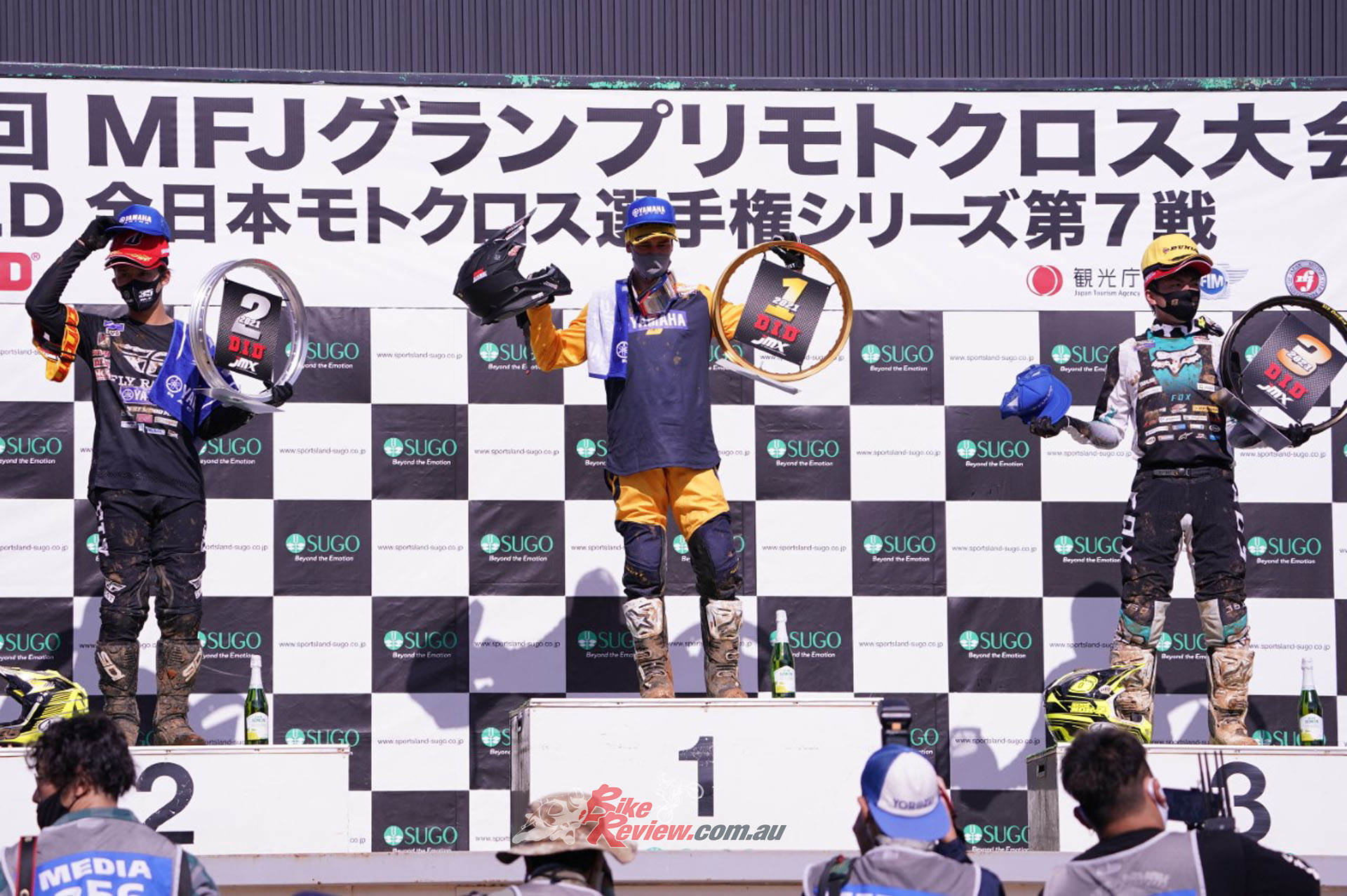 Wilson recently tested the waters at the Sugo round of the All Japanese Motocross Championship.
