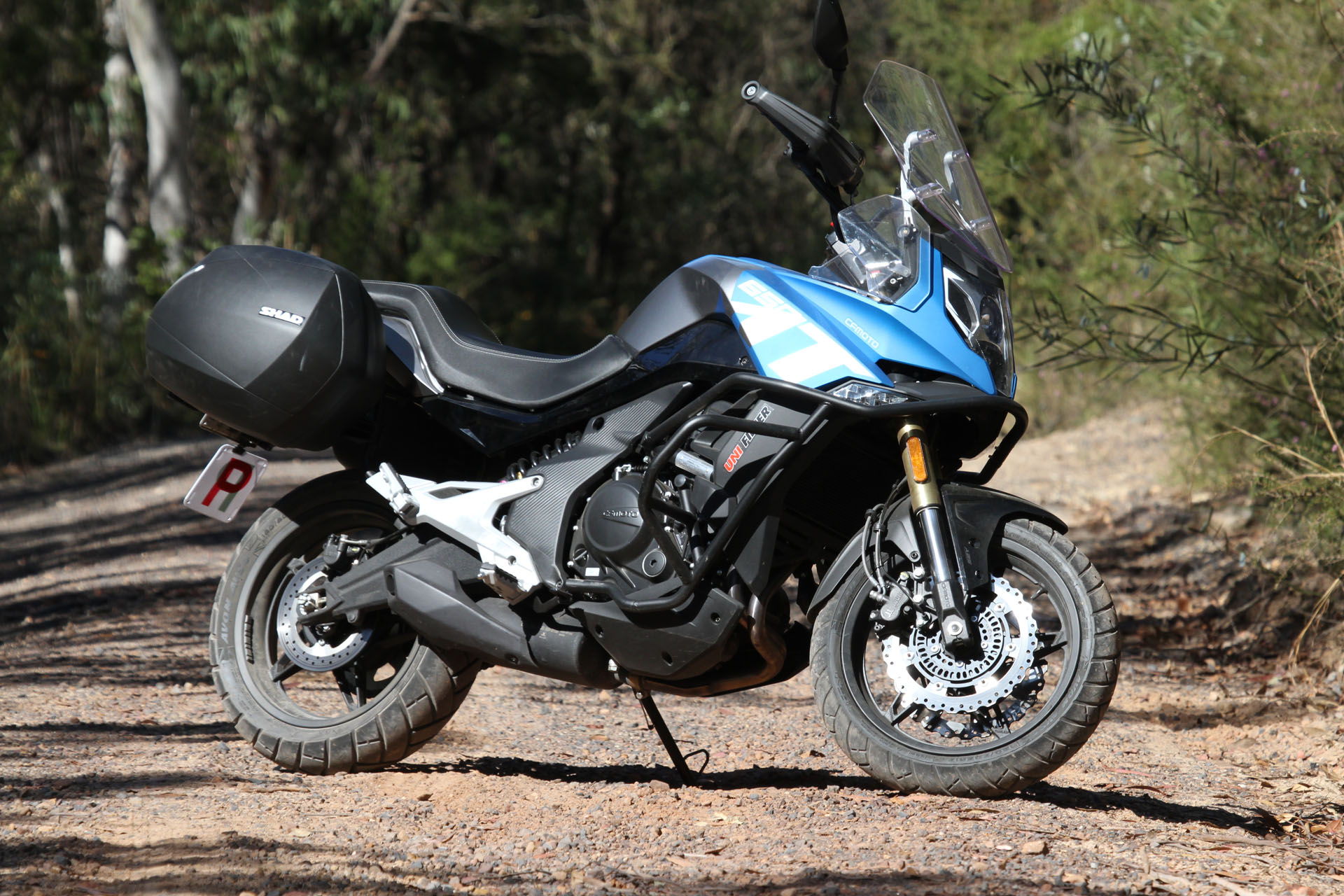 Next came time to see how the CFMOTO 650MT handled the Australian bush...