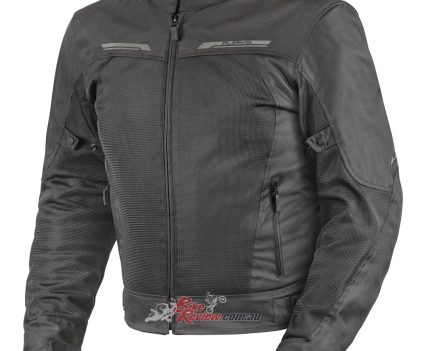 The new RJAYS Zephyr jacket allows for a breathable and comfortable ride while offering maximum protection.