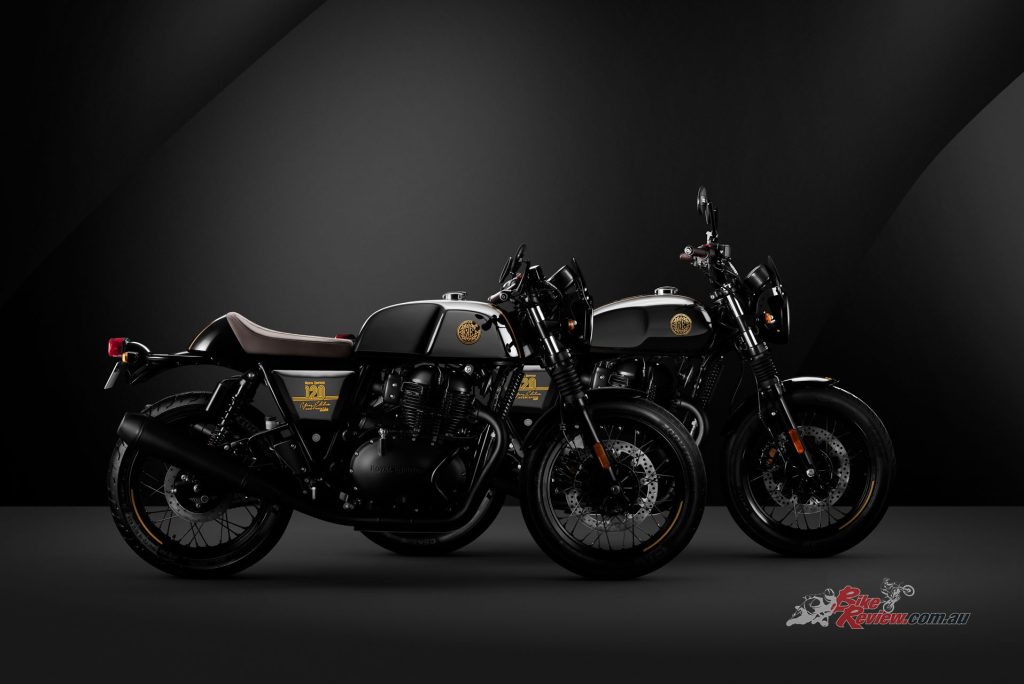 Royal Enfield unveiled two 120th anniversary 650GT models at EICMA 2021, available in very limited numbers...