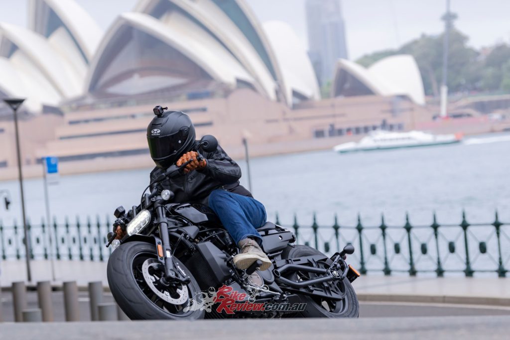 Never mind the bike, what an awesome photo! Sydney really turned it on for our ride and the roads were spot on for the Sporty S. 