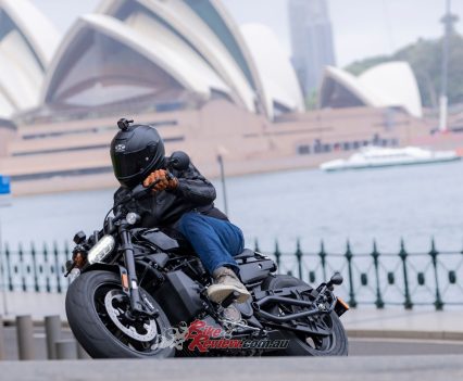 Never mind the bike, what an awesome photo! Sydney really turned it on for our ride and the roads were spot on for the Sporty S.