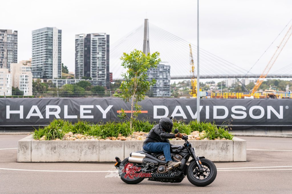 Why the banner? You go ride a Sportster S. You will need a big sign reminding you that you are on a Harley too. It's next level.