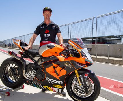 Wayne Maxwell, 2021 Australian Superbike Champion. Pic: Optikal