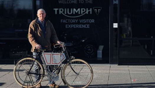 Historic Discovery Of 1901  Prototype Triumph