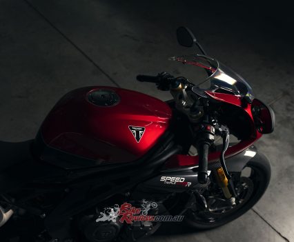 .... And of course their latest gorgeous creation, the New Speed Triple 1200 RR.