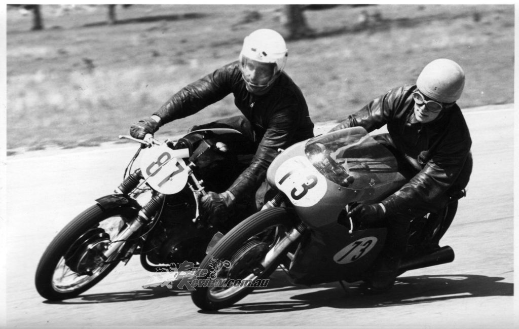 "Terry bought a 350cc Aermacchi Metisse, but didn’t get on with it as well as the Honda, so swapped it for a Drixton frame, which is how he came into contact with Marly Drixl."