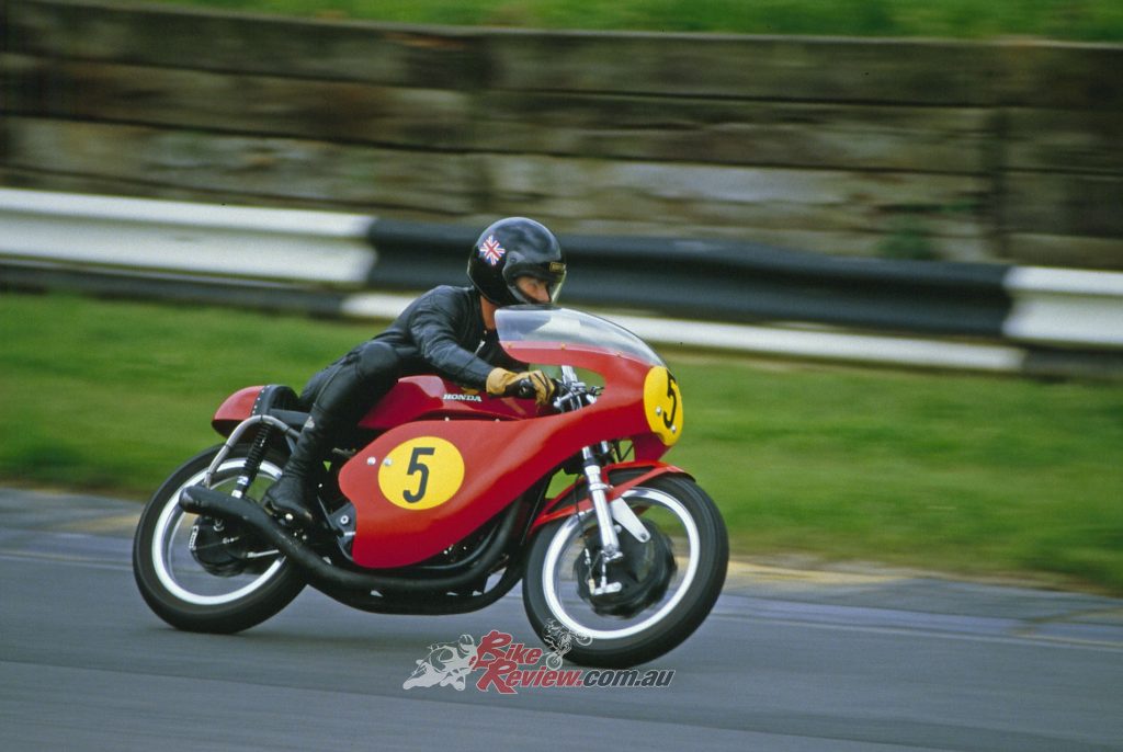 Alan was no stranger to Pete's Drixton 500, seen here testing it at Brands Hatch in 1984.