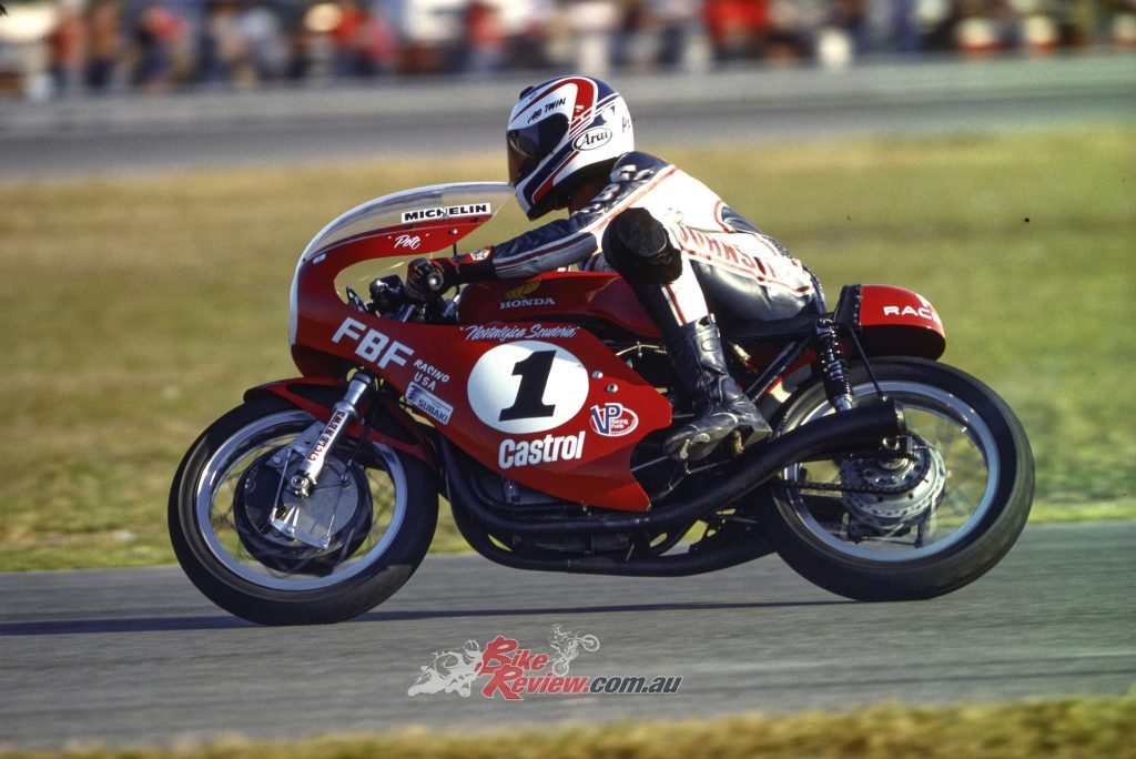 Pete Johnson ended up winning a heap of races on his Drixton. Including the Daytona Premier 500 in 1989...