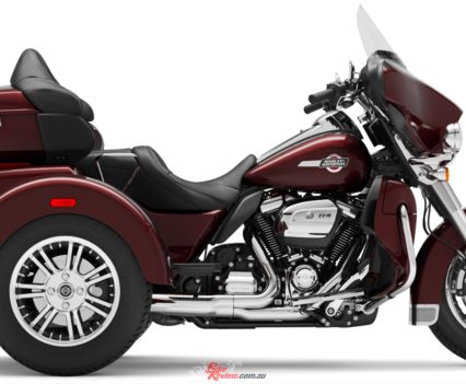 Harley have also updated their trike category.