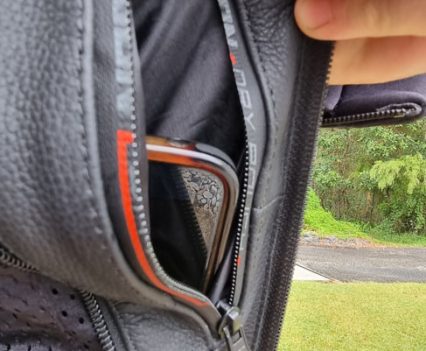 Dedicated pockets for your phone.