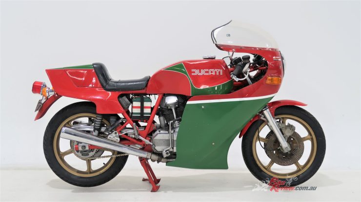 This iconic, fully-restored 1981 Ducati MHR 900 is expected to sell with ’no reserve’ for $48,000 - $58,000 in Shannons Timed Online Summer Auction from February 22-March 1.