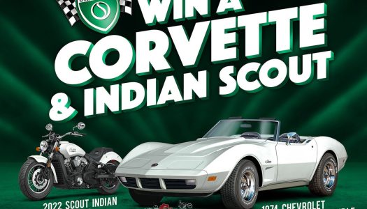 Win An Indian Scout & 1974 Corvette With Shannons!