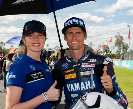 Hometown hero, Mike Jones took pole position for Round Two of the mi-bike Motorcycle Insurance Australian Superbike Championship presented by Motul (ASBK) at Queensland Raceway.