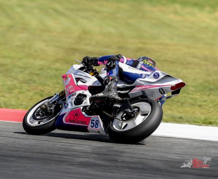 Friday was an exciting day for the Supersport class with the field being quite bunched up in terms of times during practice...