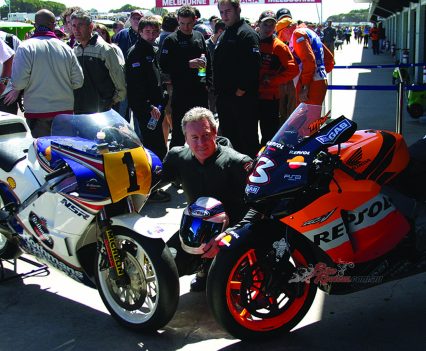 Tune into Thhrowback Thursday next week as we revisit Wayne Gardners spin on Max Biaggi's RC211V...