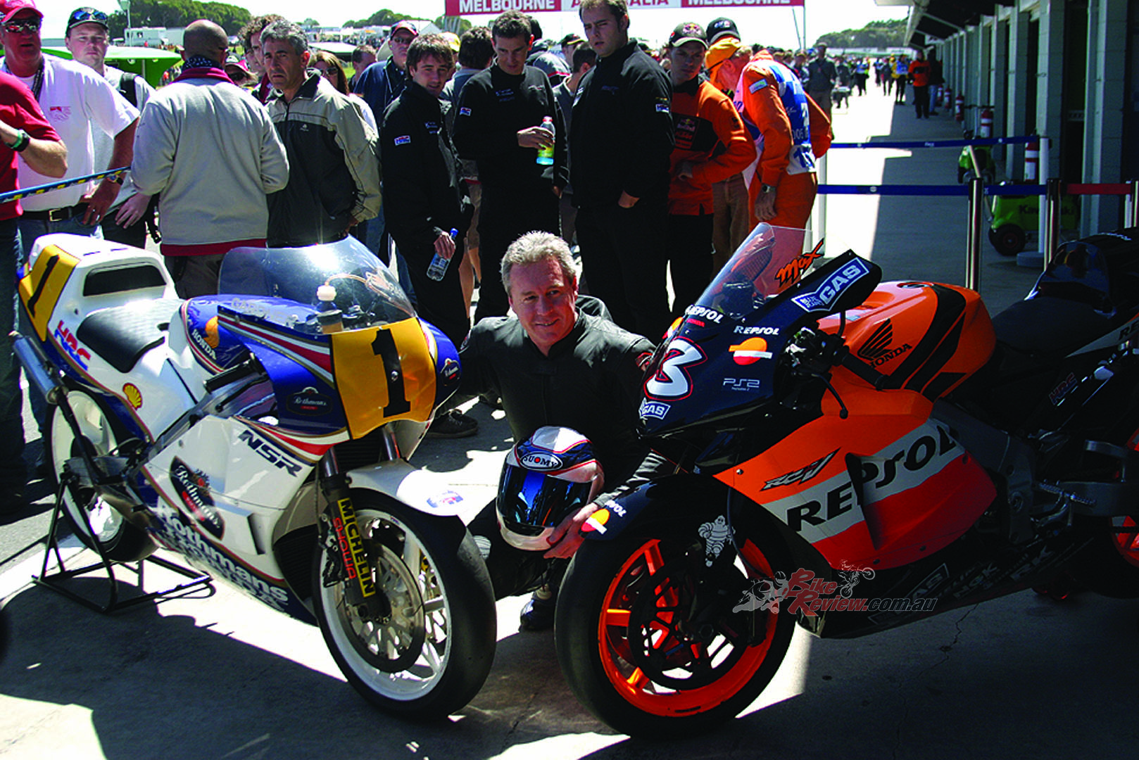 Tune into Thhrowback Thursday next week as we revisit Wayne Gardners spin on Max Biaggi's RC211V...