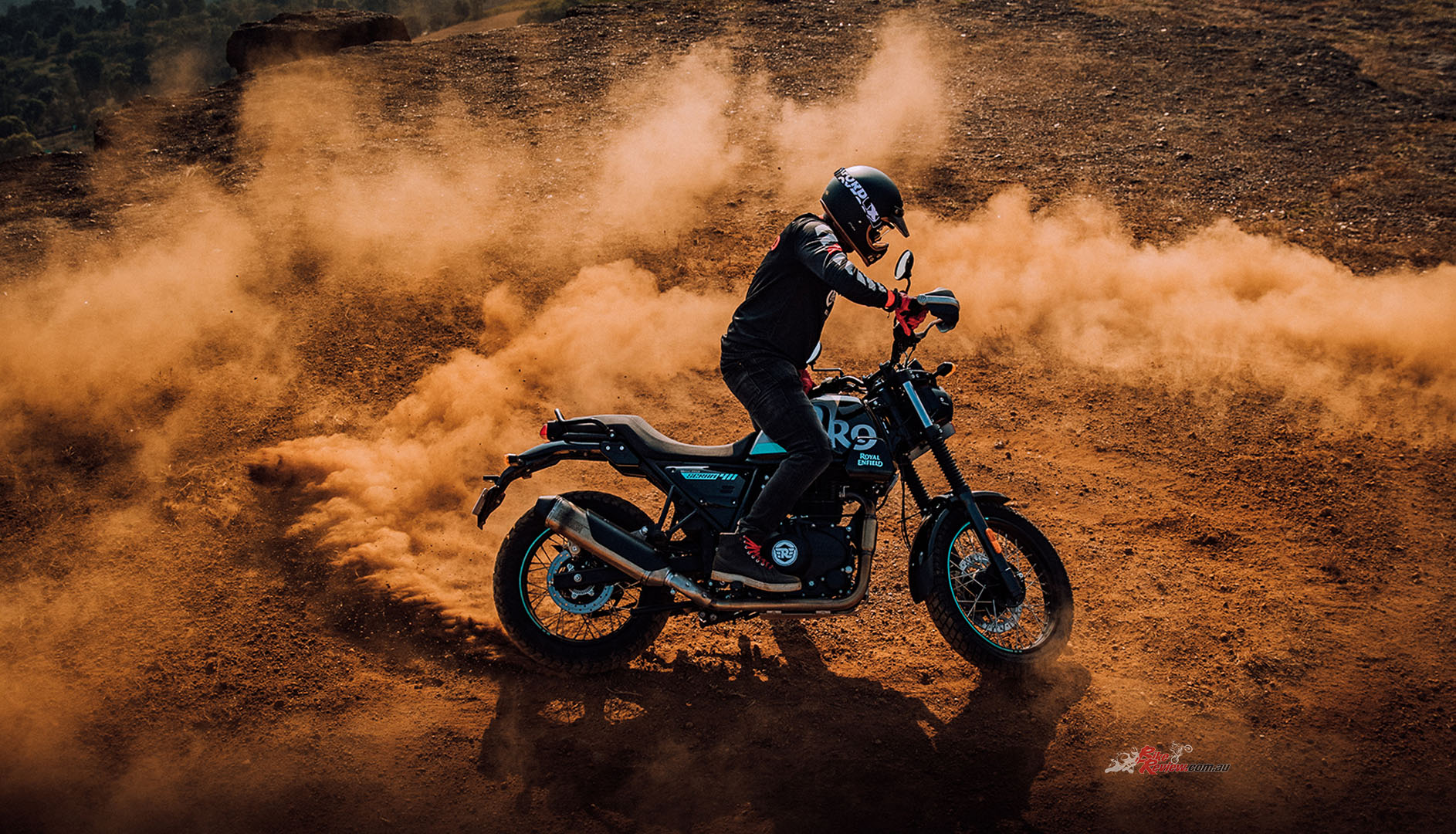 RE say the new Scram 411 is an engaging, accessible and capable street scrambler, with the heart of an adventure motorcycle.