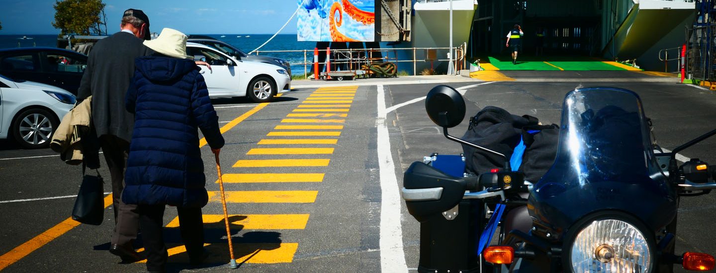 Both terminals are well set up for the Sorrento-Queenscliffe ferries and neither loading nor unloading take long.