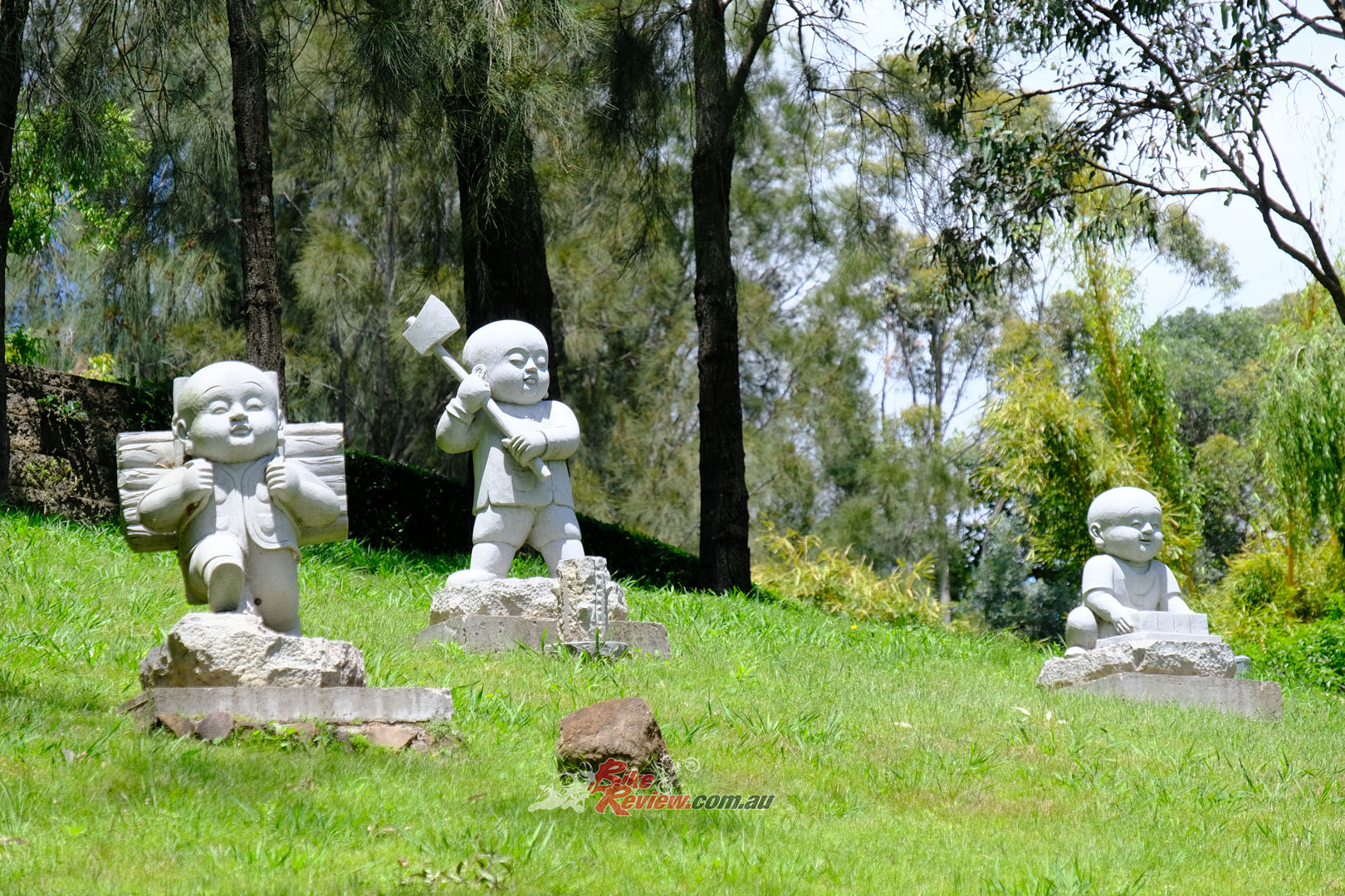 These little people populate one of the lawns at the Nan Tien Temple. There is lots more to see.