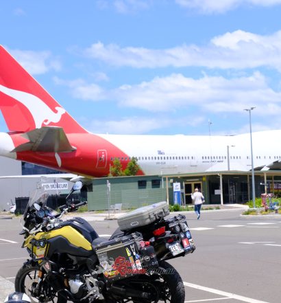 You can’t miss HARS at Shellharbour Airport. The tail of a retired Qantas 747 marks the spot in an unmistakable manner.