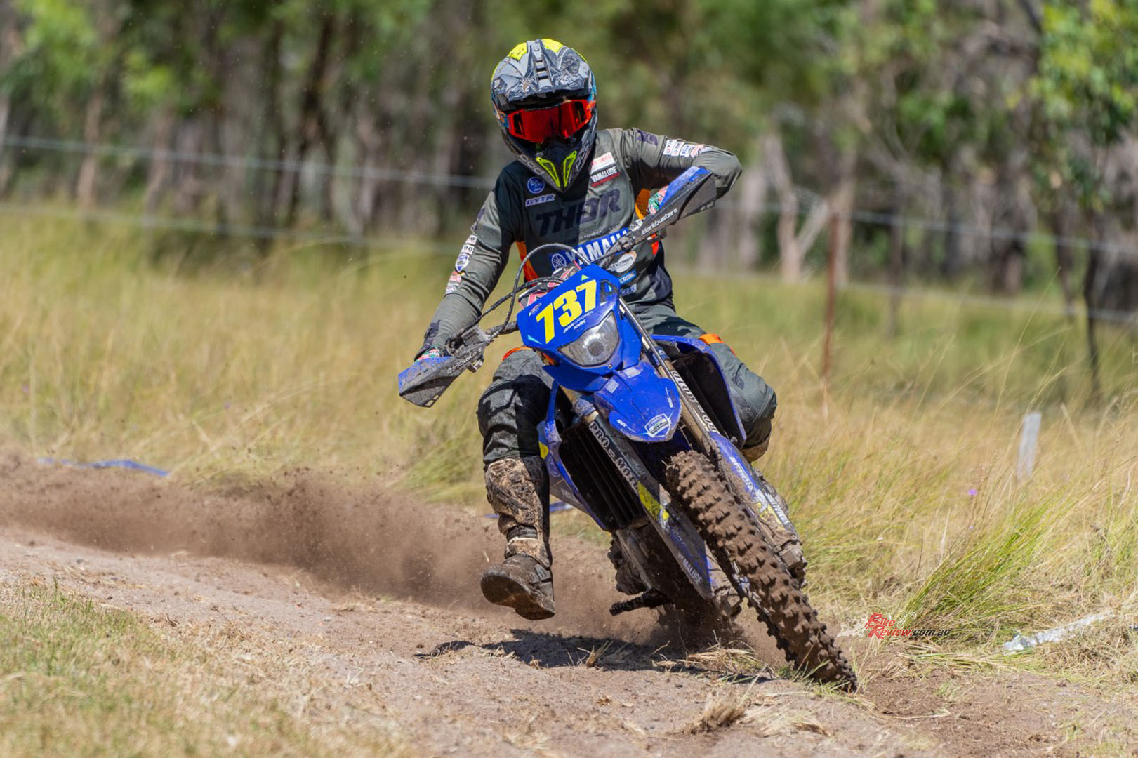 All three riders stood on the podium at the end of the opening weekend of racing at the Yamaha Australian Off-Road Championships (AORC), contested over the weekend.