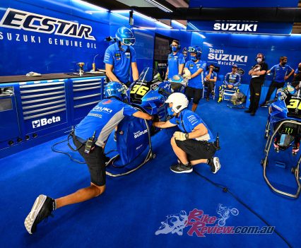Suzuki failed to qualify well despite huge efforts by the riders.