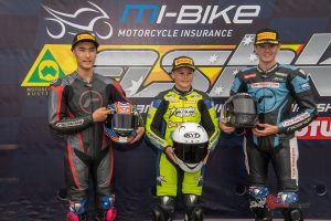 Dunker did all he could to prevent the pursuing riders from making use of the slipstream and he did exactly that, taking the win by .051 from Taiyo Aksu in second and Hayden Nelson in third.