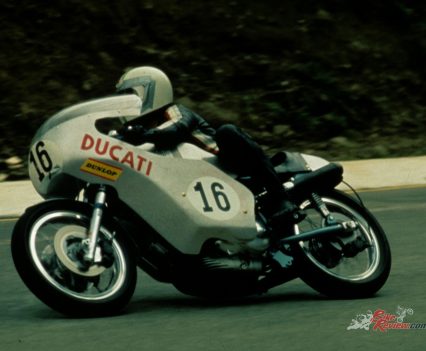 Paul reported that the Ducati was steady in a straight line but was ultra slow to steer!