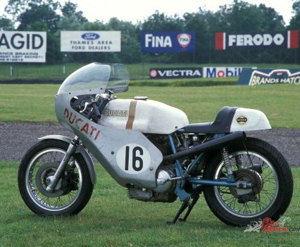 ...the famous Imola 200 winning Ducati became Paul's personal bike.