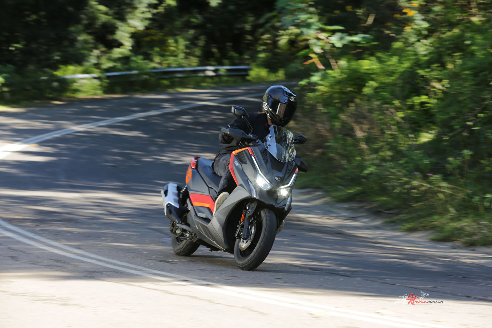 We knew the DT X360 was good fun off-road, so it was time to see how it could handle being thrown around the twisties.