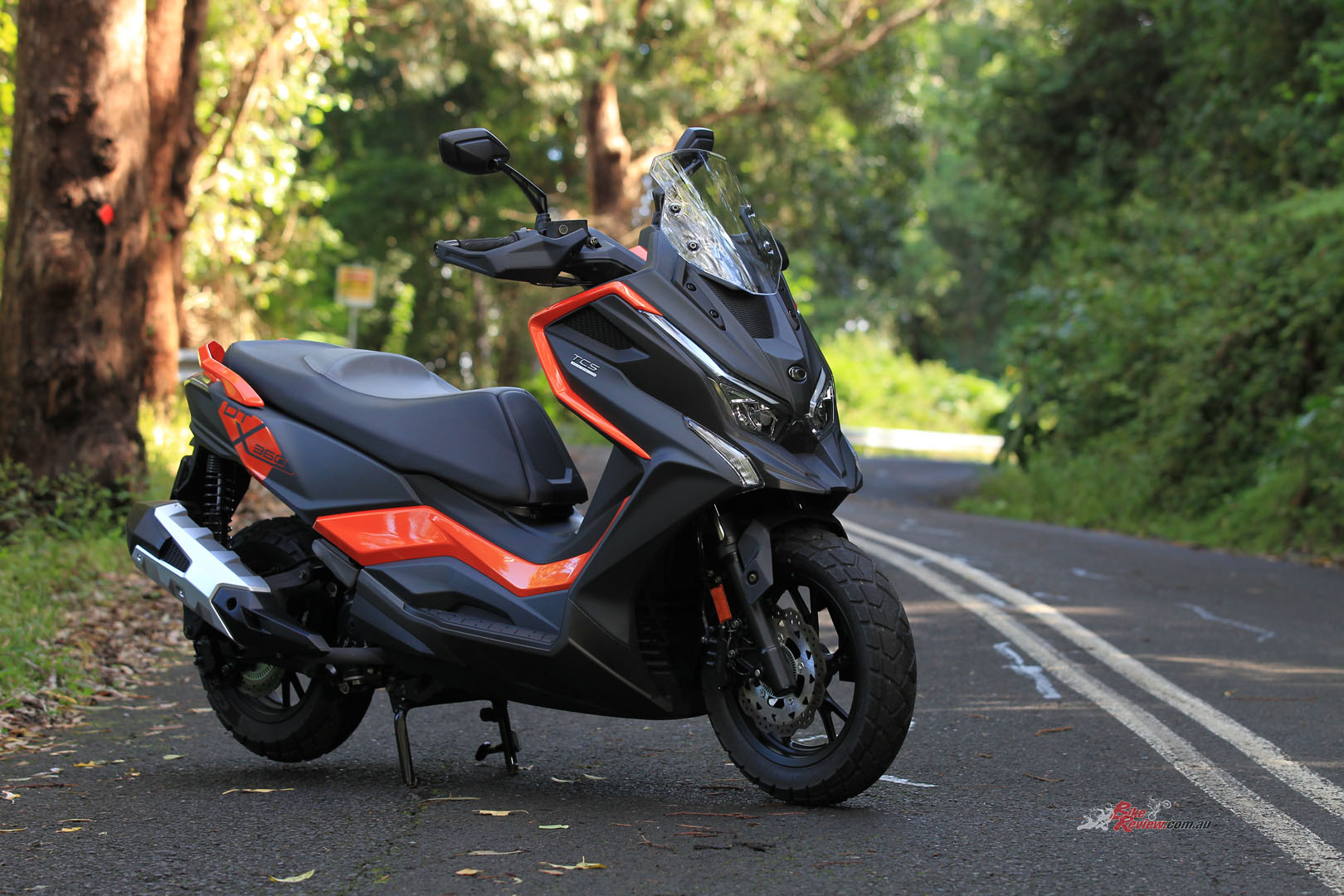 KYMCO have attempted something new in the scooter market, something they're calling an adventure crossover scooter...