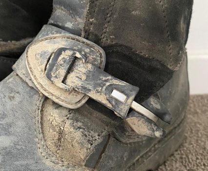 Straps still worked fine, a common part to break on off-road boots!