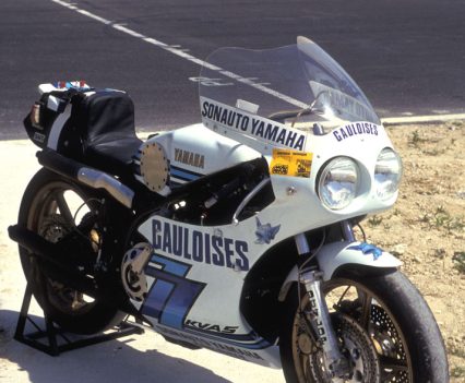 "Sonauto Yamaha provided an effective reminder of what a great road bike a street version might have been."